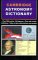 Cambridge Astronomy Dictionary cover