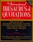 The International Thesaurus of Quotations cover