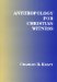 Anthropology for Christian Witness cover