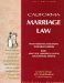 California Marriage Law cover