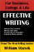 Effective Writing for Business, College & Life cover