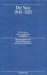 Die Saar 1945-1955 : Ein Problem Der Europaischen Geschichte cover