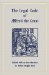 The Legal Code of Aelfred the Great cover
