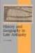 History And Geography In Late Antiquity cover