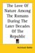 The Love of Nature Among the Romans During the Later Decades of the Republic cover