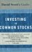 David Scott's Guide to Investing in Common Stocks cover