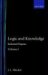  Logic and Knowledge: Selected Papers