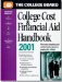 The College Board College Cost & Financial Aid Handbook 2001 cover