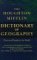 The Houghton Mifflin Dictionary of Geography : Places and Peoples of the World cover