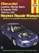 Chevrolet Lumina, Monte Carlo and Front-Wheel Drive Impala Automotive Repair Manual : 1995 Through 2001 cover