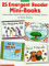 25 Emergent Reader Mini-Books : Easy-To-Make Reproducible Books to Promote Literarcy cover