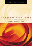 Language, Eros, Being : Kabbalistic Hermeneutics And Poetic Imagination [Click for larger image]