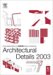 Architectural Details 2003 : Annual Selected Edition from Detail Review of Architecture cover