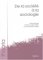 De La Societe a La Sociologie : Textes cover