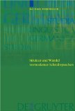 Struktur Und Wandel Vormoderner Schreibsprachen [Click for larger image]