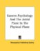 Eastern Psychology and the Astral Plane in the Physical Plane cover