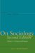 On Sociology : Critique And Program cover