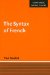 The Syntax of French cover