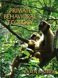 Primate Behavioral Ecology [Click for larger image]