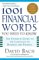 1001 Financial Words You Need to Know cover