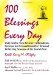 100 Blessings Every Day : Daily Twelve Step Recovery Affirmation, Exercises for Personal Growth & Renewal Reflecting Seasons of the Jewish Year cover