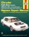 Chrysler Full-Size Front Wheel Drive Automotive Repair Manual cover