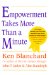 Empowerment Takes More Than a Minute cover