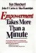 Empowerment Takes More Than a Minute cover