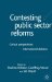 Contesting Public Sector Reforms : Critical Perspectives, International Debates cover