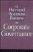 Harvard Business Review on Corporate Governance cover