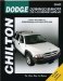 Chilton's Dodge Durango & Dakota : 2001 Through 2003 cover