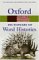The Oxford Dictionary of Word Histories cover