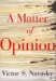 A Matter Of Opinion cover