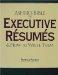 Asher's Bible of Executive Resumes and How to Write Them cover