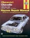 Chevrolet Chevelle, Malibu and El Camino Automotive Repair Manual : 1969 Thru 1987 cover