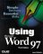  Using Microsoft Word 97