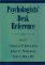 Psychologists' Desk Reference cover