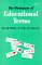 The Dictionary of Educational Terms cover