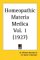  Homeopathic Materia Medica 1927/ Homeopathy Medical Material 1927