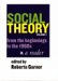 Social Theory : From The Beginnings To The 1960s, A Reader cover