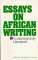Essays on African Writing 2 : Contemporary Literature cover