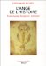 L'ange De L'histoire : Rosenzweig, Benjamin, Scholem cover
