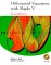 Differential Equations With Maple V cover