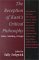 The Reception of Kant's Critical Philosophy: Fichte, Schelling, and Hegel
