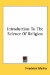 Introduction to the Science of Religion cover