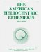 The American Heliocentric Ephemeris 2001-2050 cover
