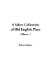 Select Collection of Old English Plays cover