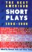 Best American Short Plays 1995-1996 : The Theatre Annual Since 1937 cover