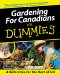 Gardening for Canadians for Dummies cover