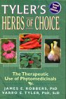 Tyler's Herbs of Choice : The Therapeutic Use of Phytomedicinals [Click for larger image]